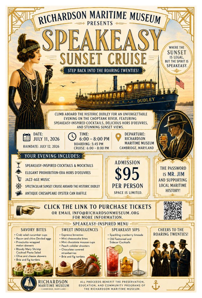 Speakeasy Sunset Cruise - Step Back into the Roaring Twenties!