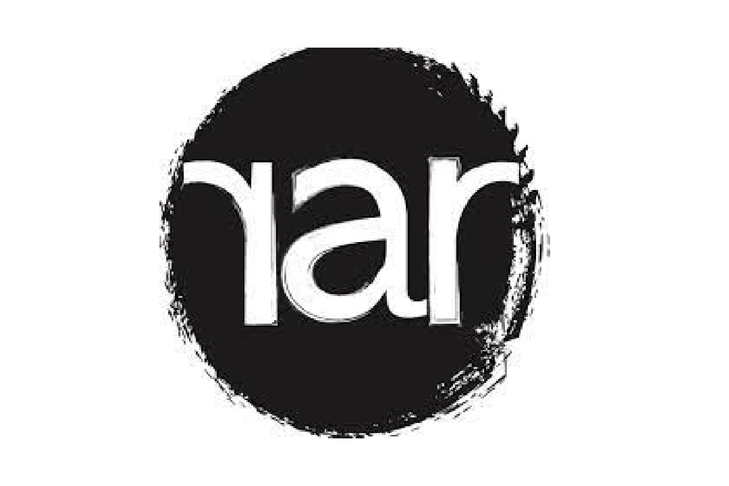 RAR logo bw RAR